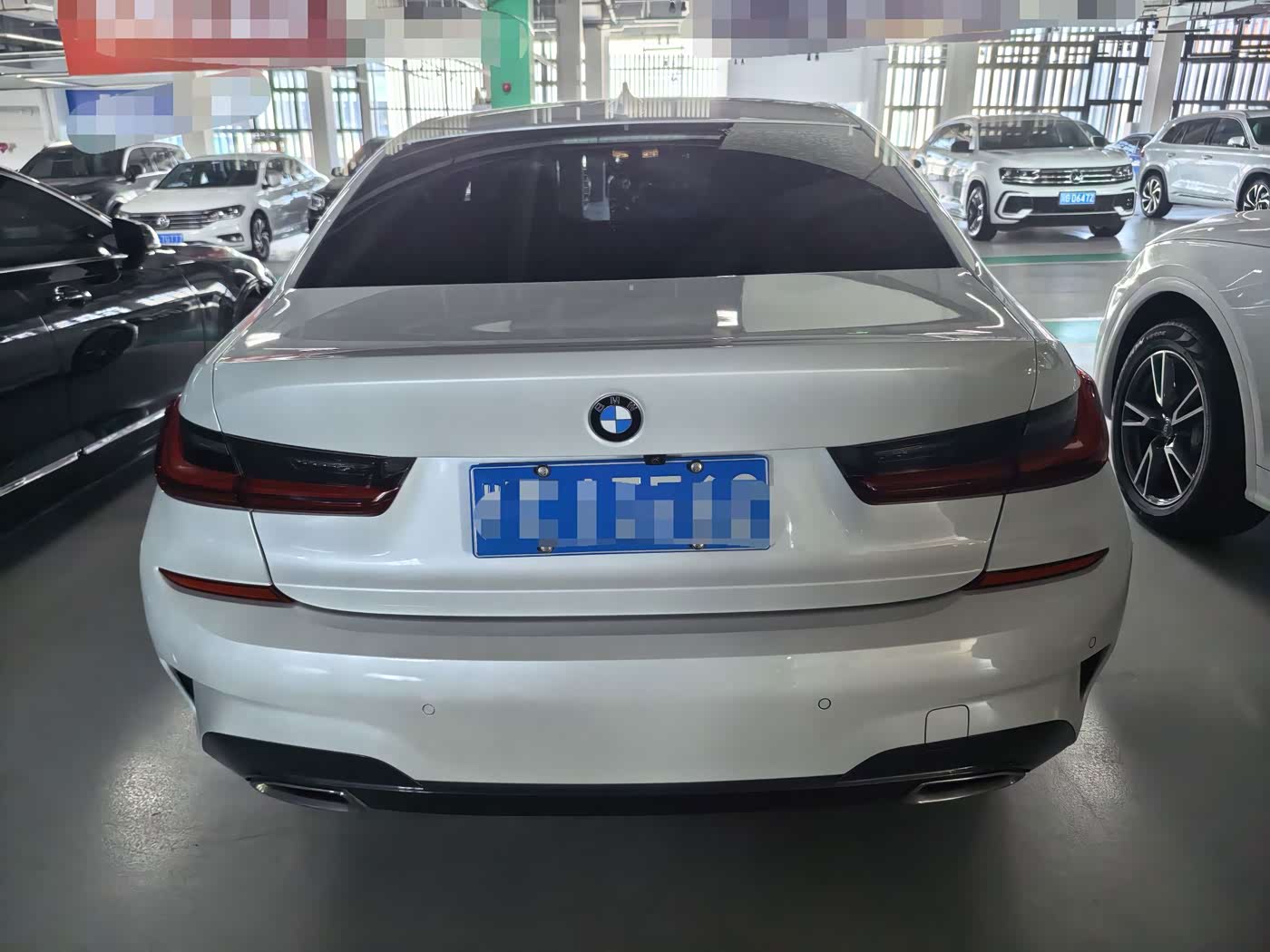 BMW 3 Series 2.0 л 2022 г. Белый, пробег 48000 км