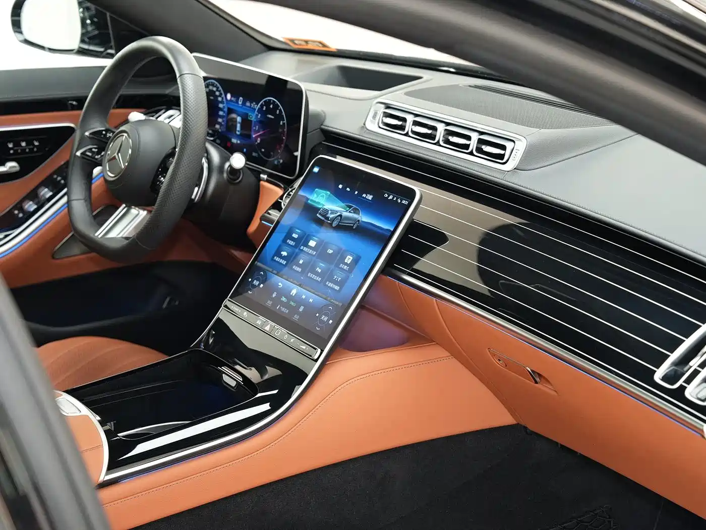 Mercedes-Benz S-class 2024 Черный из Китая