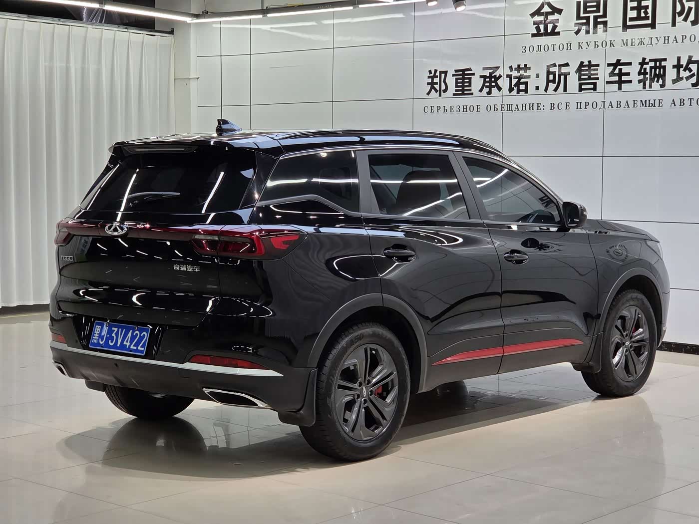 CHERY Tiggo 7 1.5 л 2022 г. Чёрный, пробег 25000 км