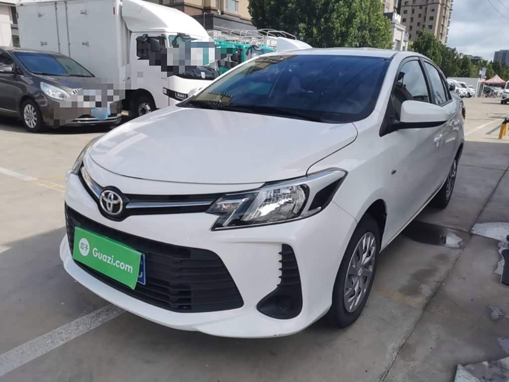 Toyota Vios 1.5 л 2021 г. Белый, пробег 26100 км