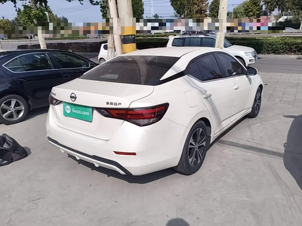 Nissan Sylphy 1.6 л 2021 г. Белый, пробег 40400 км