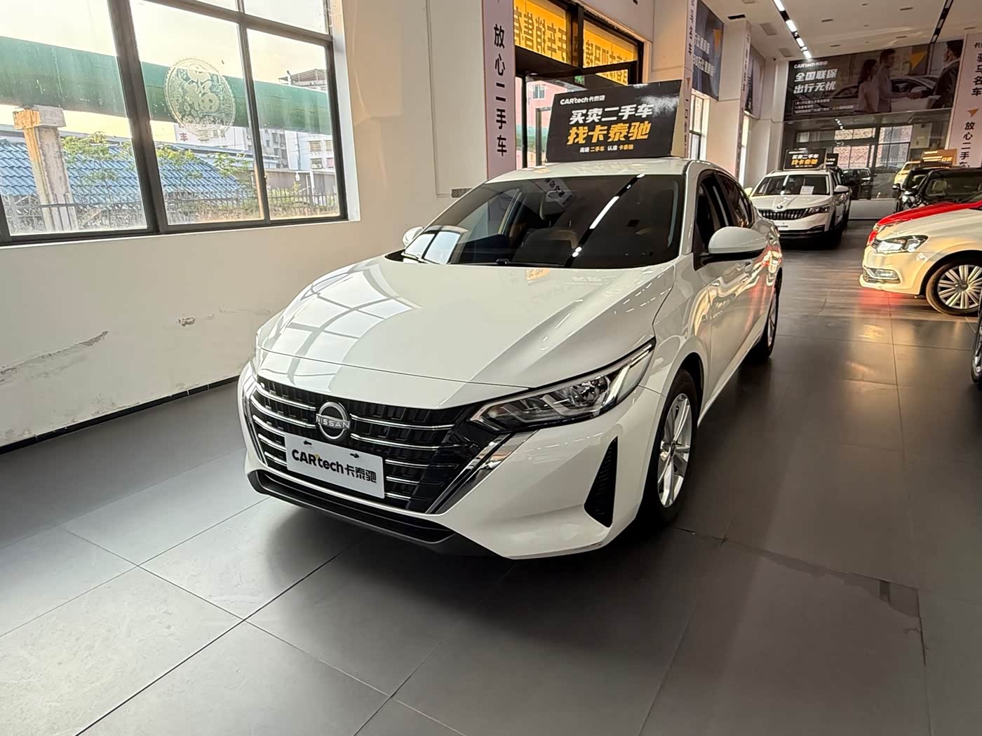 Nissan Sylphy 1.6 л 2026 г. Белый, пробег 12000 км