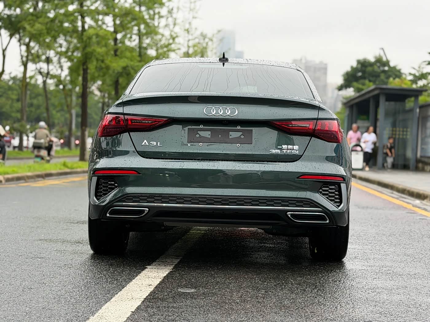 Audi A3 1.4 л 2022 г. Зелёный, пробег 26000 км