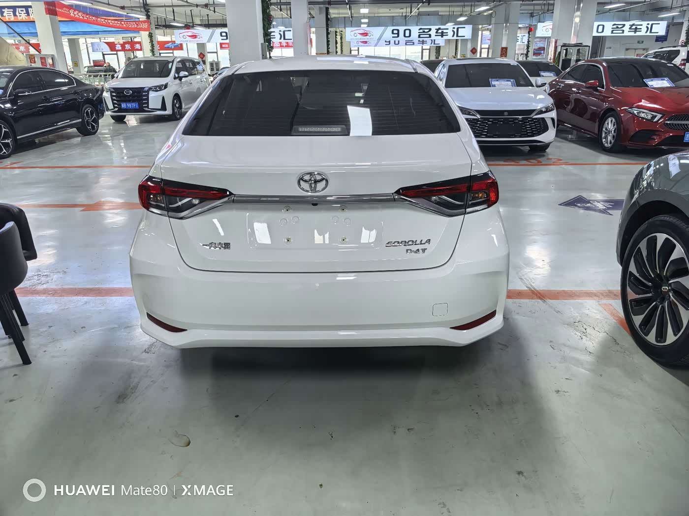 Toyota Corolla 1.2 л 2022 г. Белый, пробег 29000 км