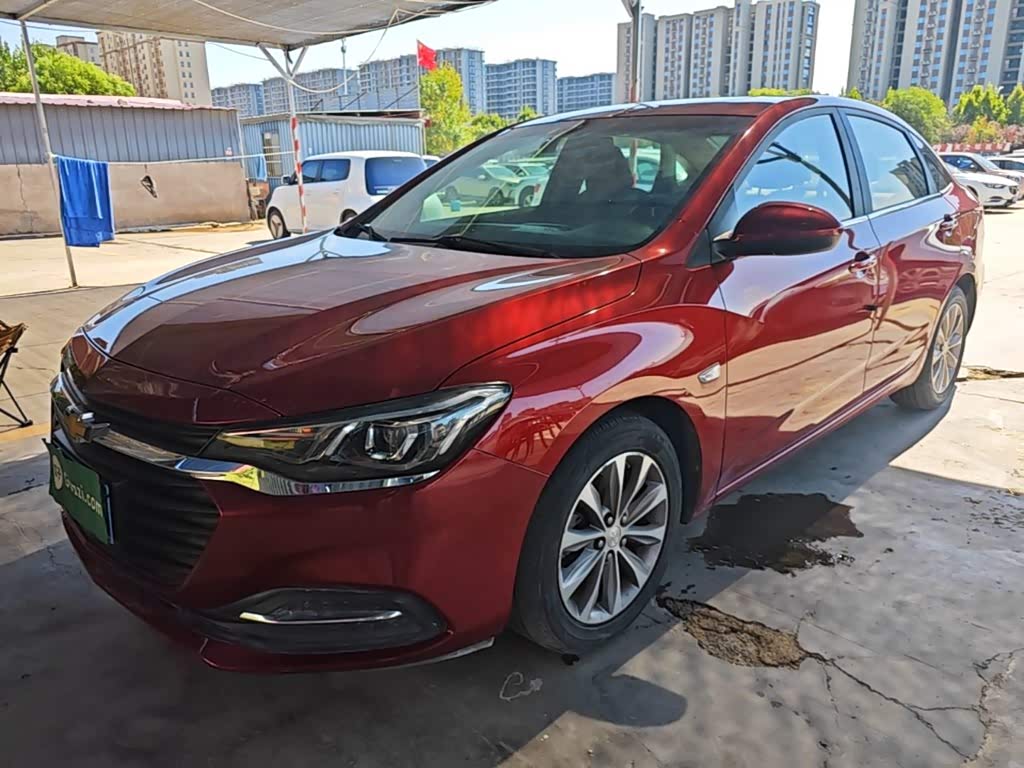 Chevrolet Monza 1.5 л 2022 г. красный/фиолетовый, пробег 49200 км