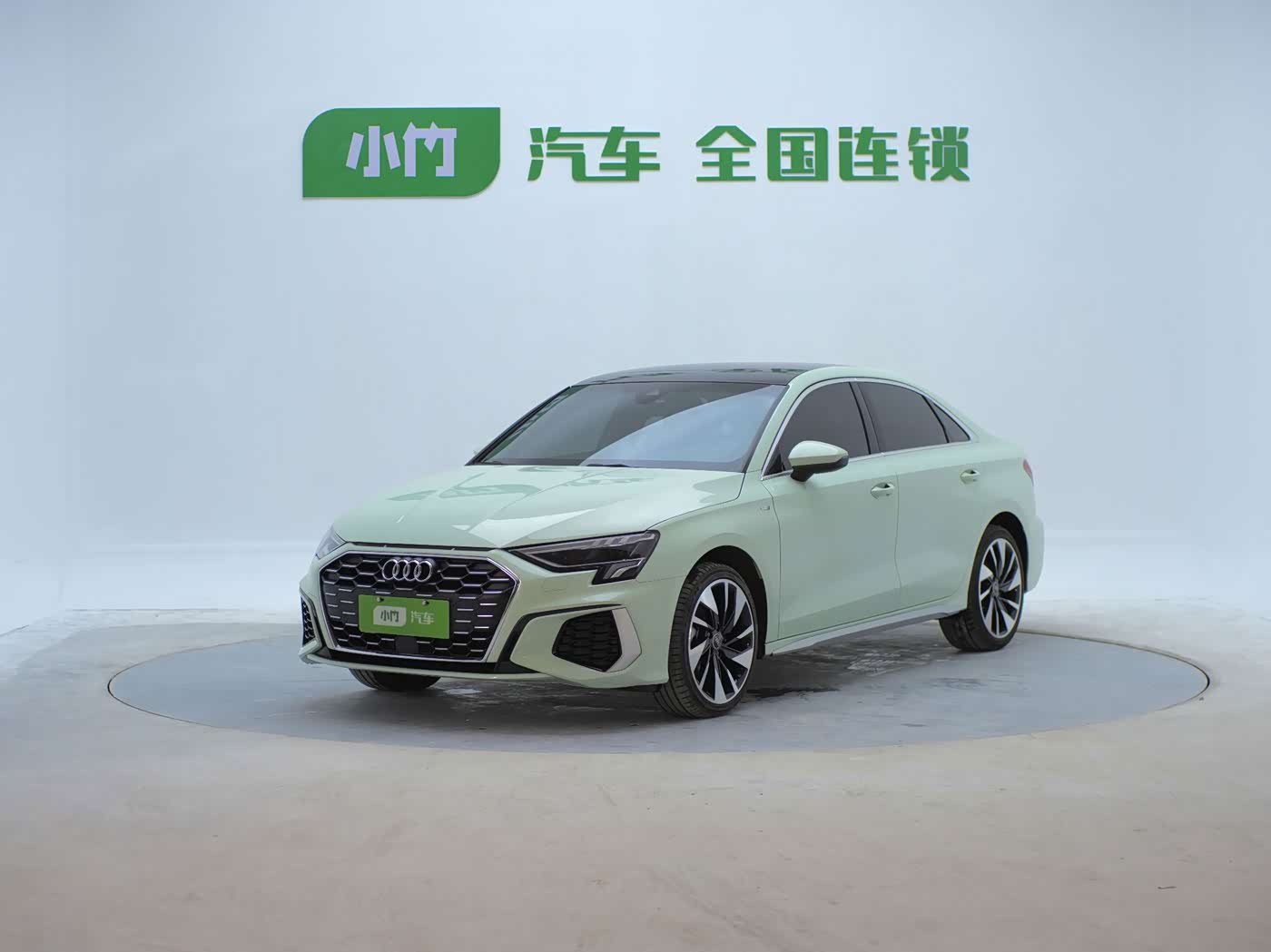 Audi A3 1.4 л 2023 г. Зелёный, пробег 35000 км