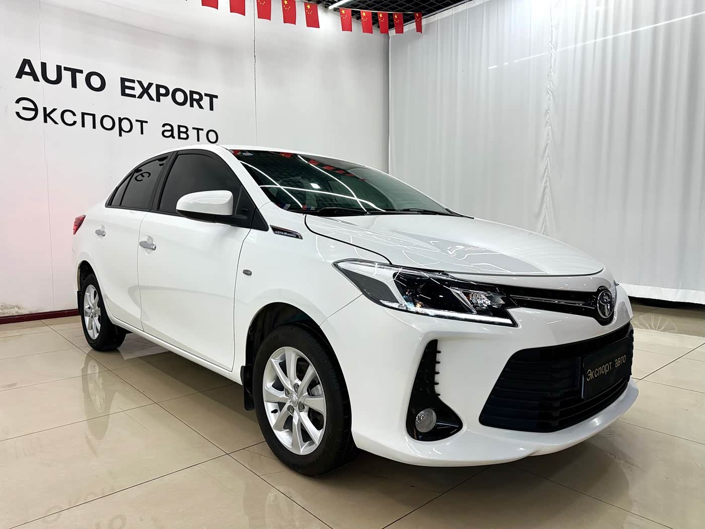 Toyota Vios 1.5 л 2022 г. Белый, пробег 41000 км