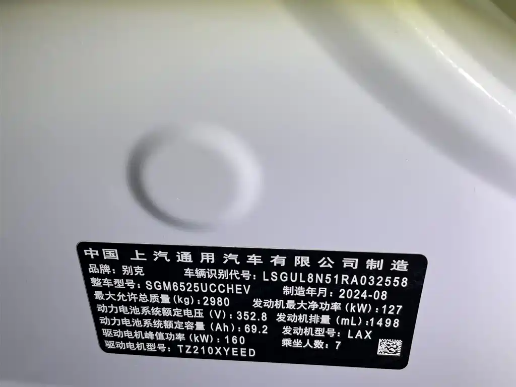 BUICK GL8 NEW ENERGY