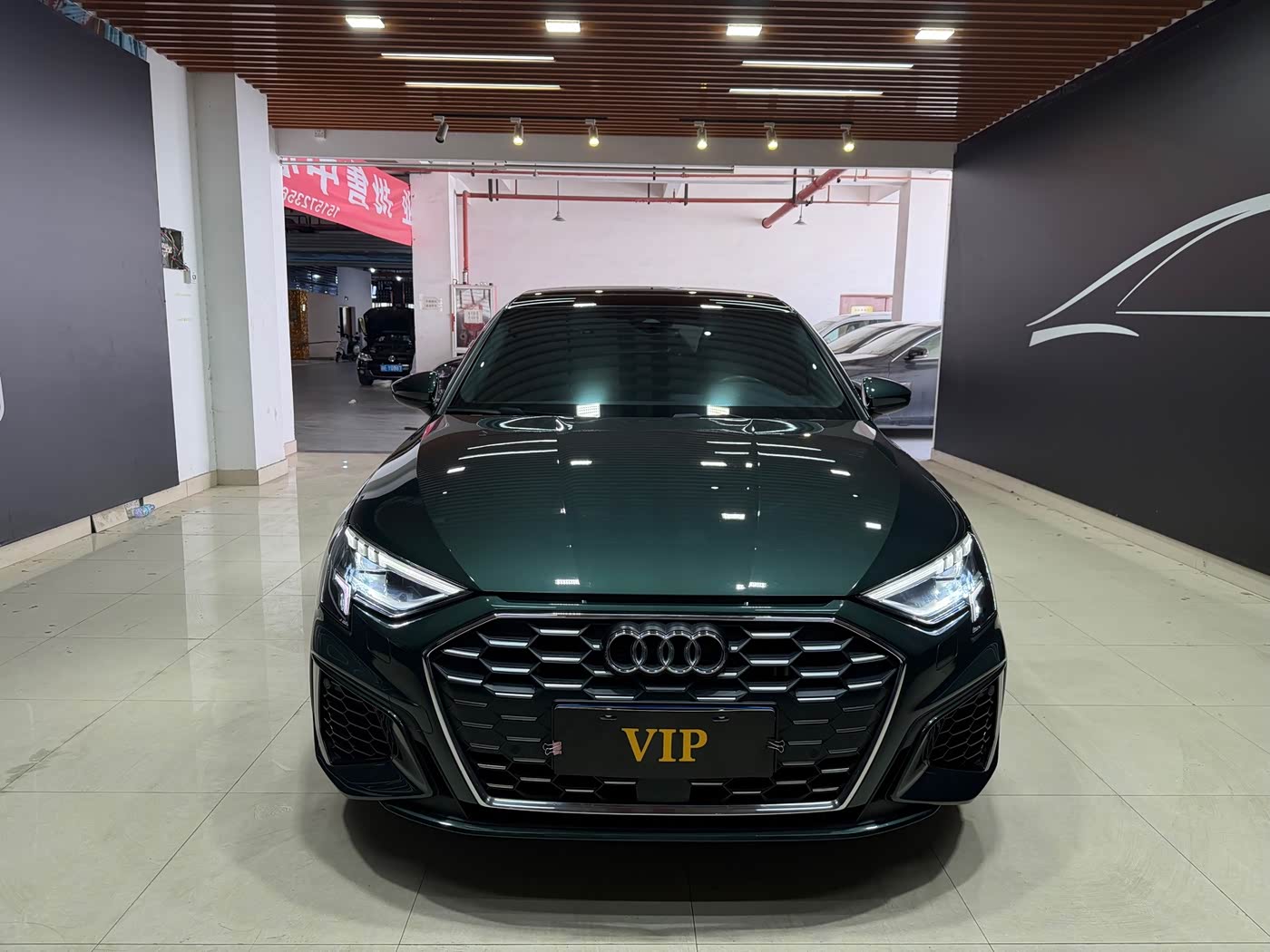 Audi A3 1.4 л 2023 г. Зелёный, пробег 49000 км