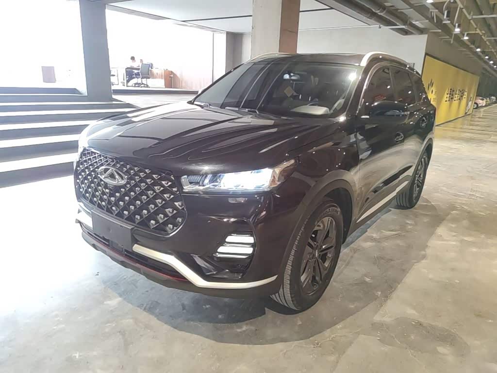 CHERY Tiggo 7 1.5 л 2021 г. Чёрный, пробег 5800 км