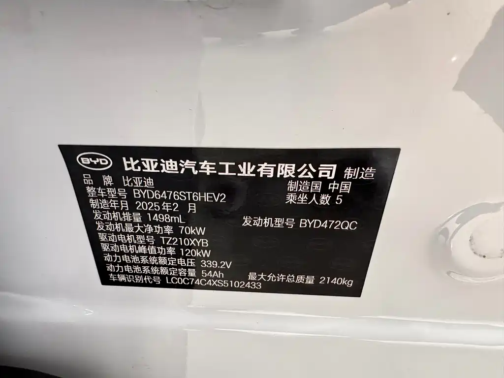 BYD SONGJIANG NEW ENERGY