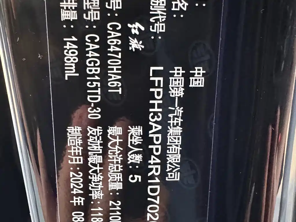 Hongqi Hongqi HS3 — миниатюра 15