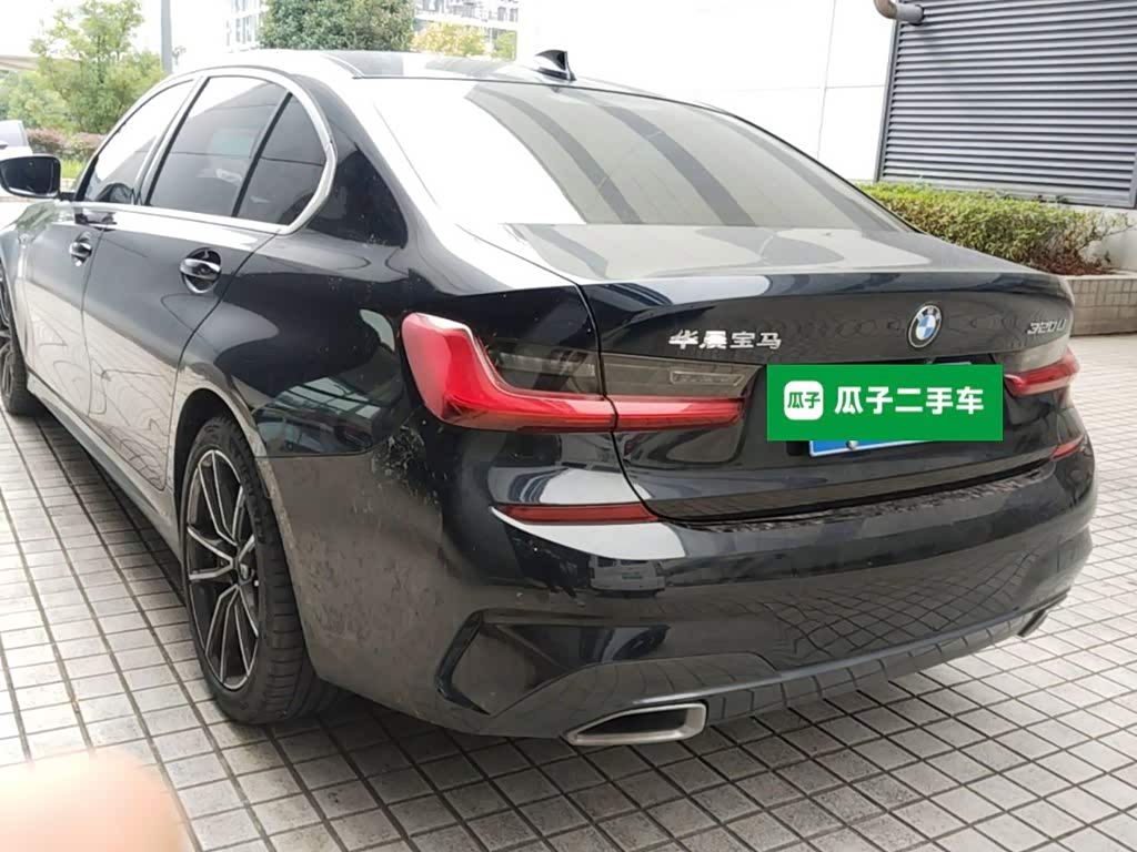 BMW 3 Series 2.0 л 2021 г. Чёрный, пробег 42300 км