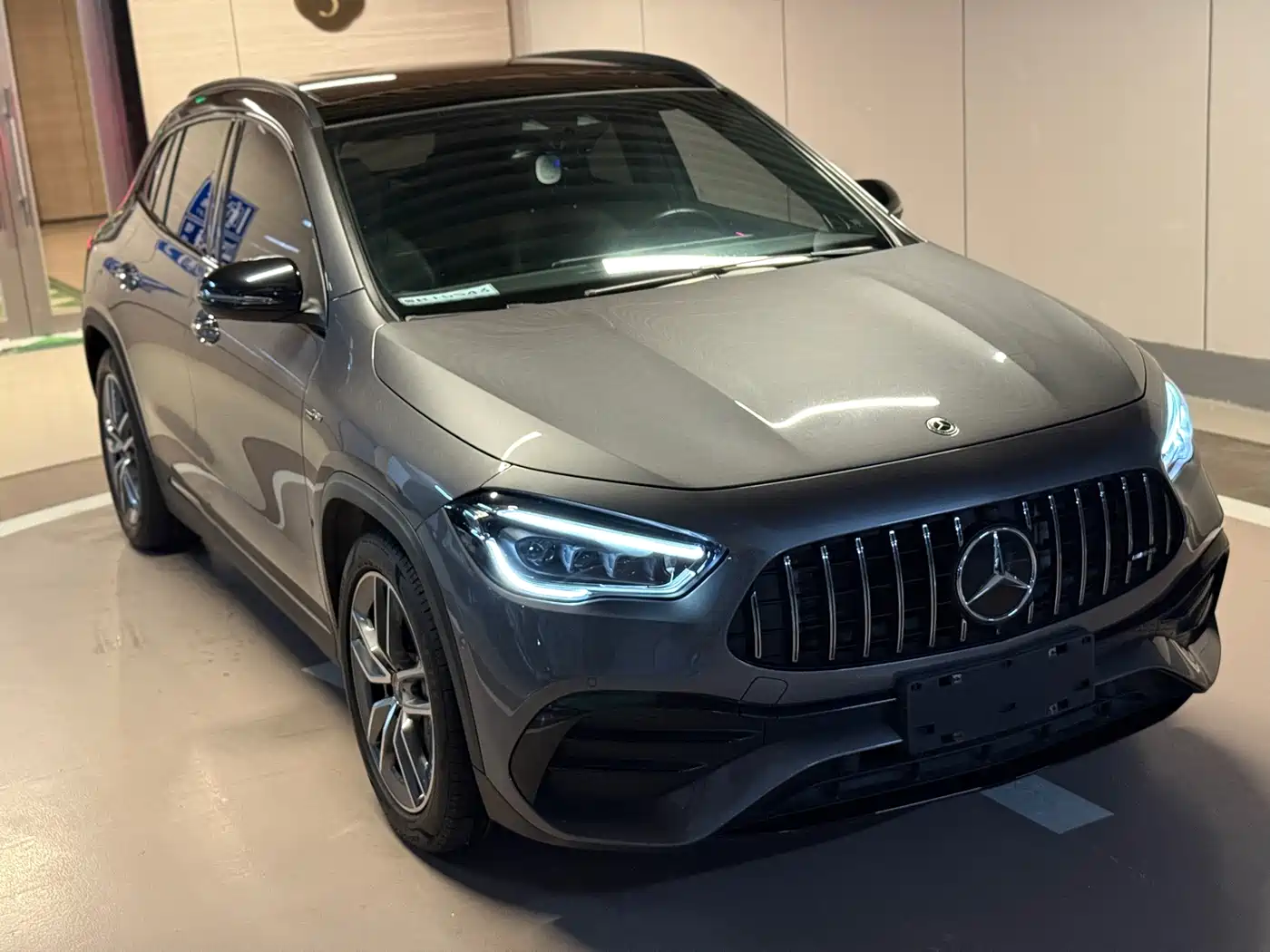 Mercedes-Benz GLA AMG 2021 Silver/gray из Китая