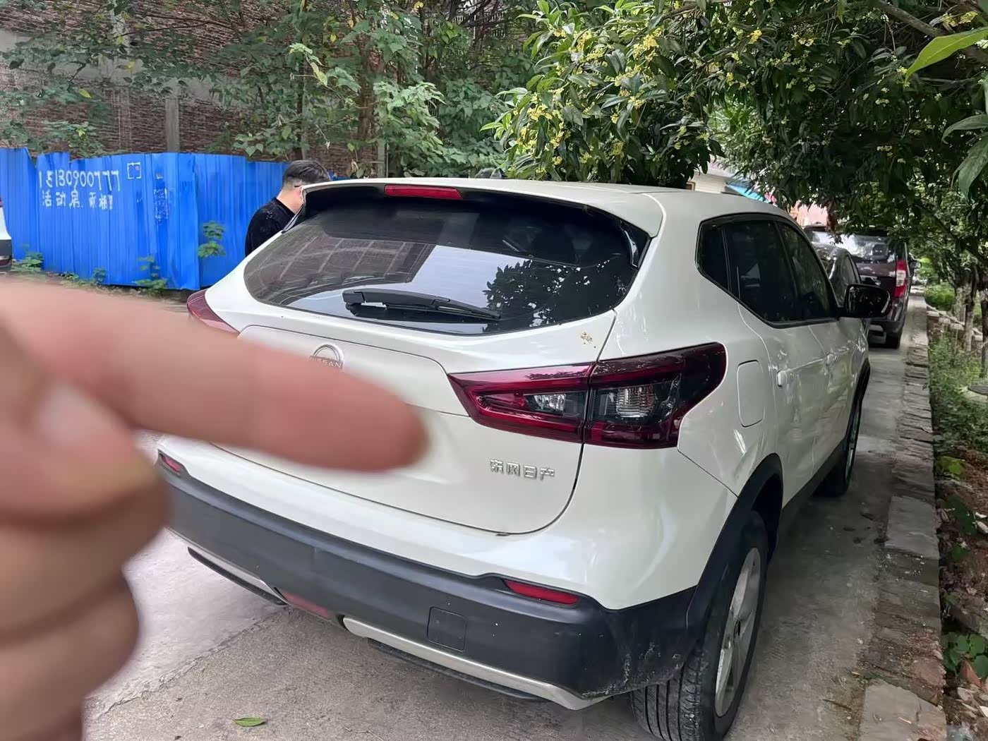 Nissan Qashqai 2.0 л 2024 г. Белый, пробег 21000 км