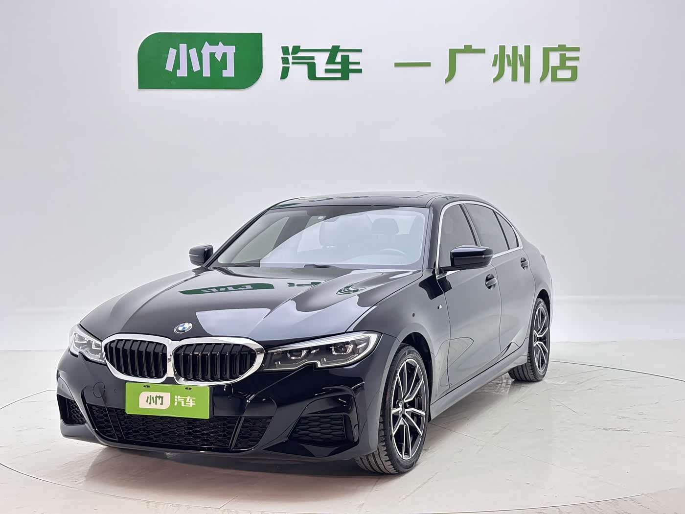 BMW 3 Series 2.0 л 2022 г. Чёрный, пробег 45000 км