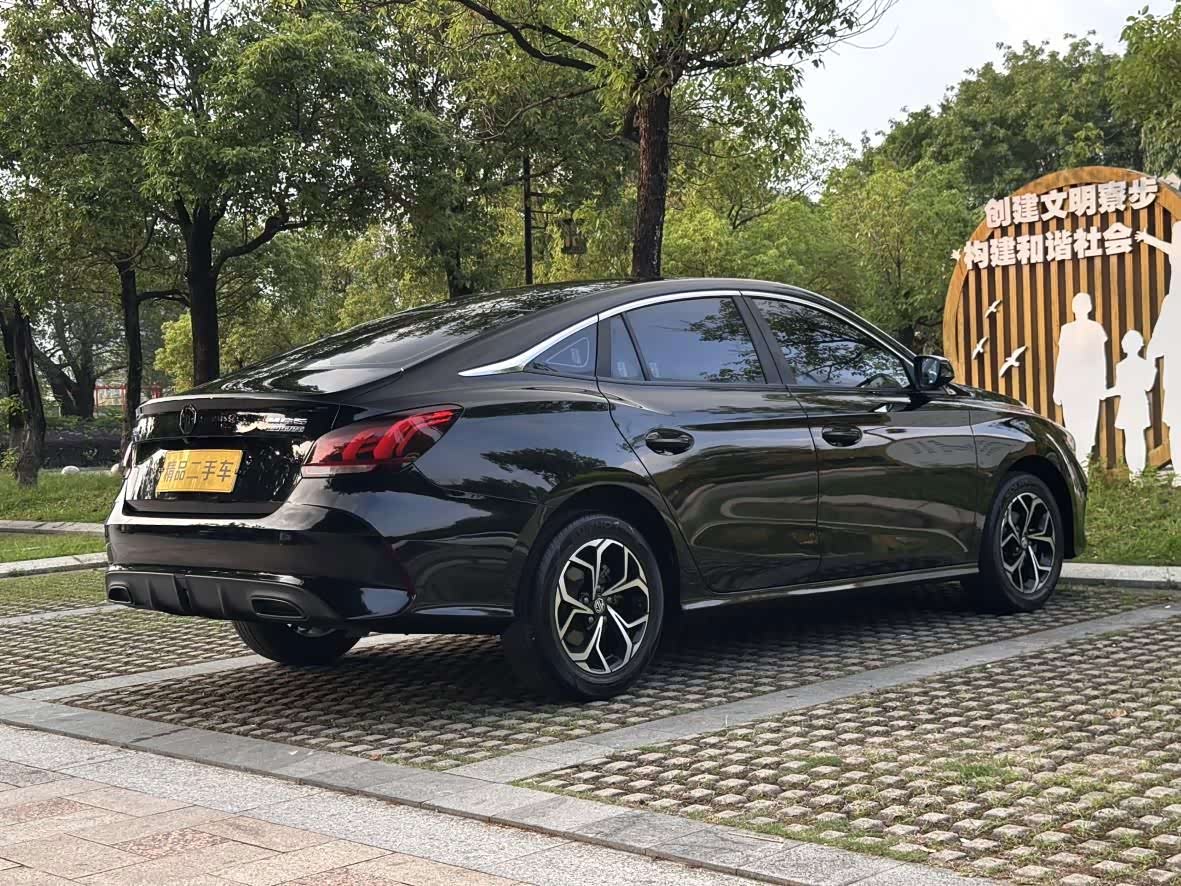 MG MG5 1.5 л 2022 г. Чёрный, пробег 49000 км