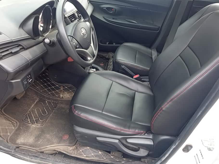 Toyota Vios FS 1.5 л 2021 г. Белый, пробег 33500 км