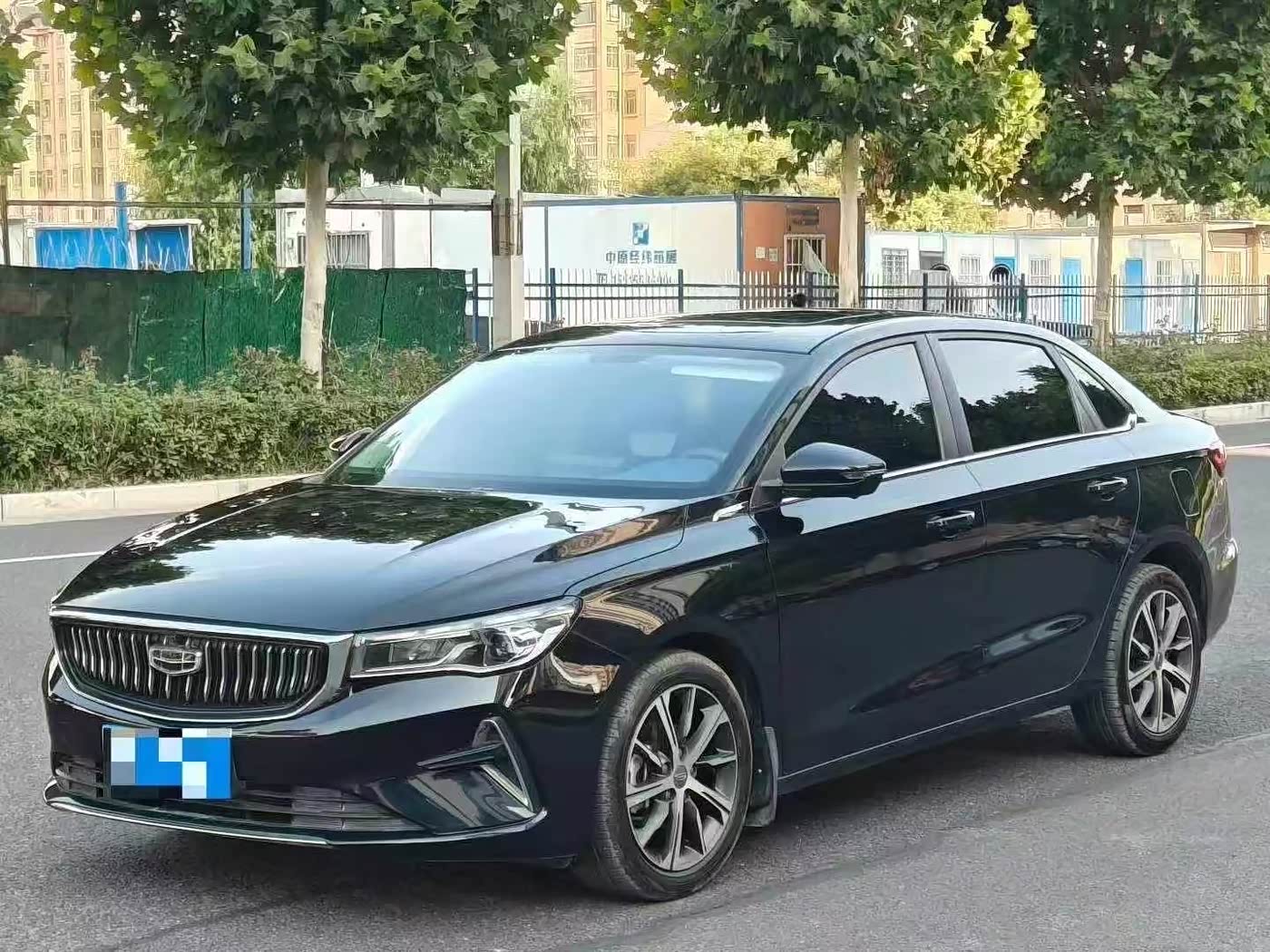 Geely Emgrand 1.5 л 2023 г. Чёрный, пробег 38000 км