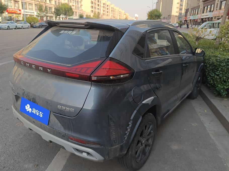 CHERY Tiggo 3x 1.5 л 2024 г. Серебристо-серый, пробег 6899 км