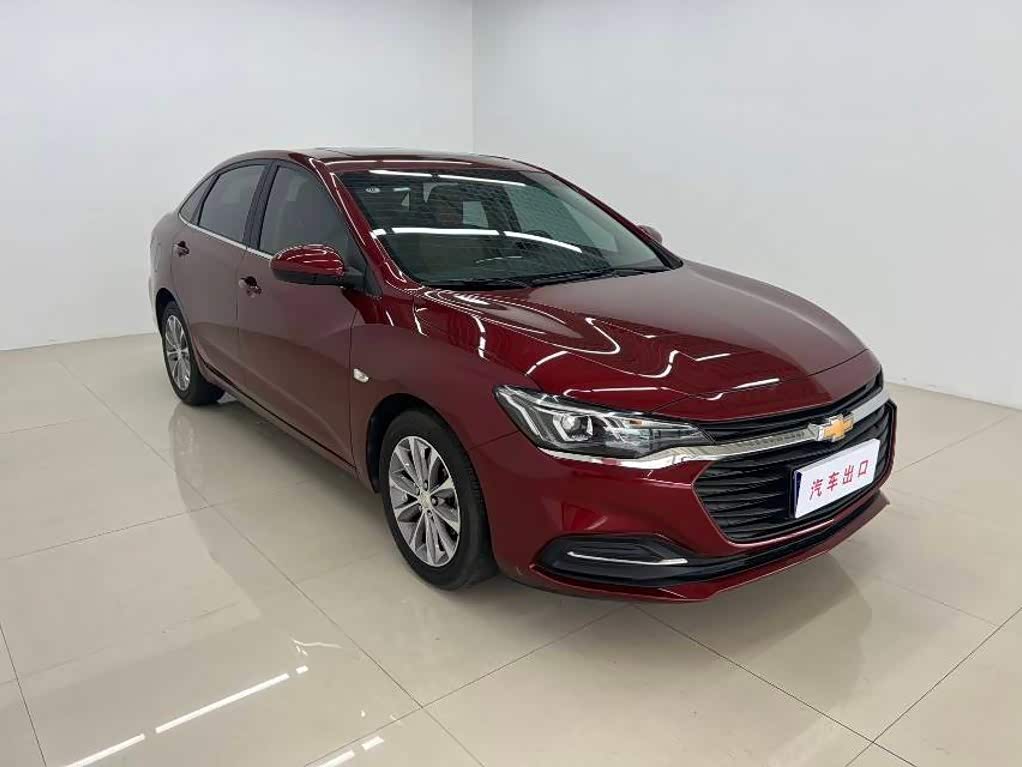Chevrolet Monza 1.5 л 2022 г. красный/фиолетовый, пробег 10000 км