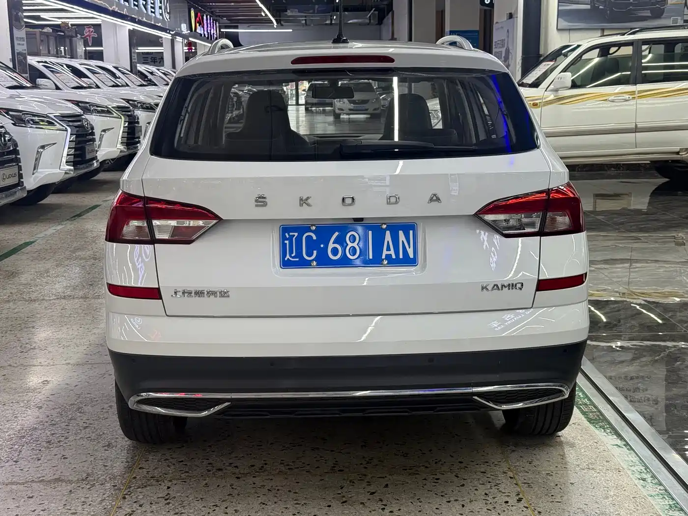 Skoda Kamiq 2023 Белый из Китая, фото 4