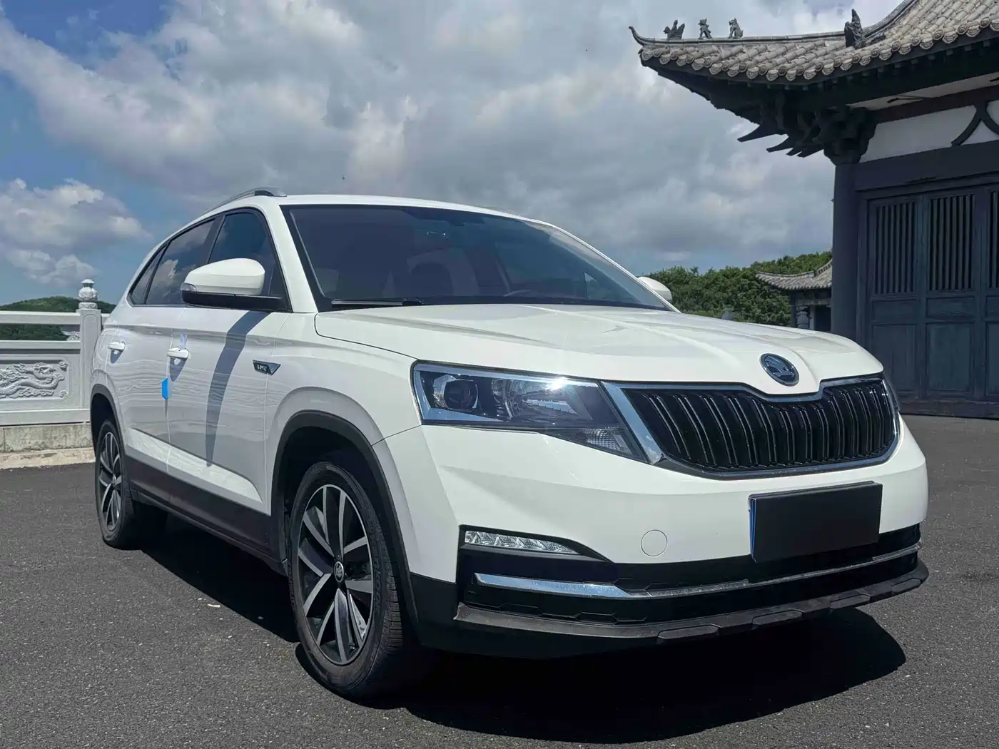 Skoda Kamiq 2022 Белый из Китая