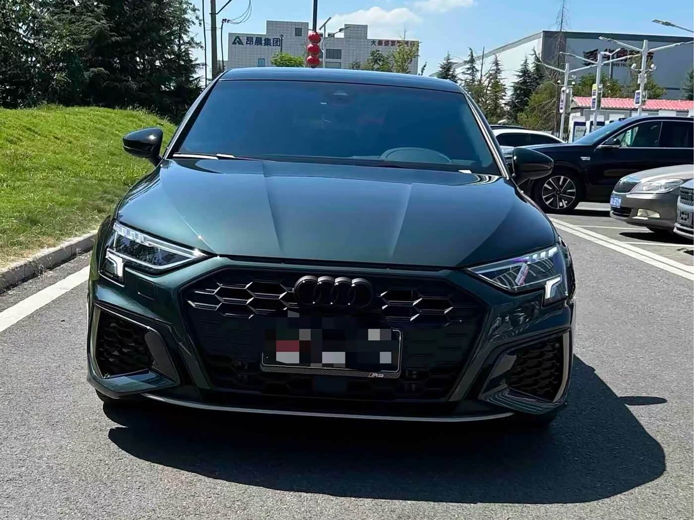 Audi A3 1.4 л 2024 г. Зелёный, пробег 19000 км