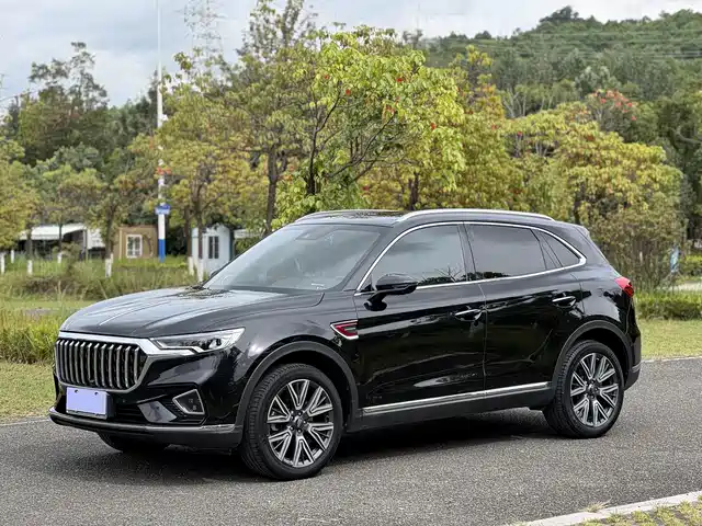 RED FLAG HONGQI HS5 2022