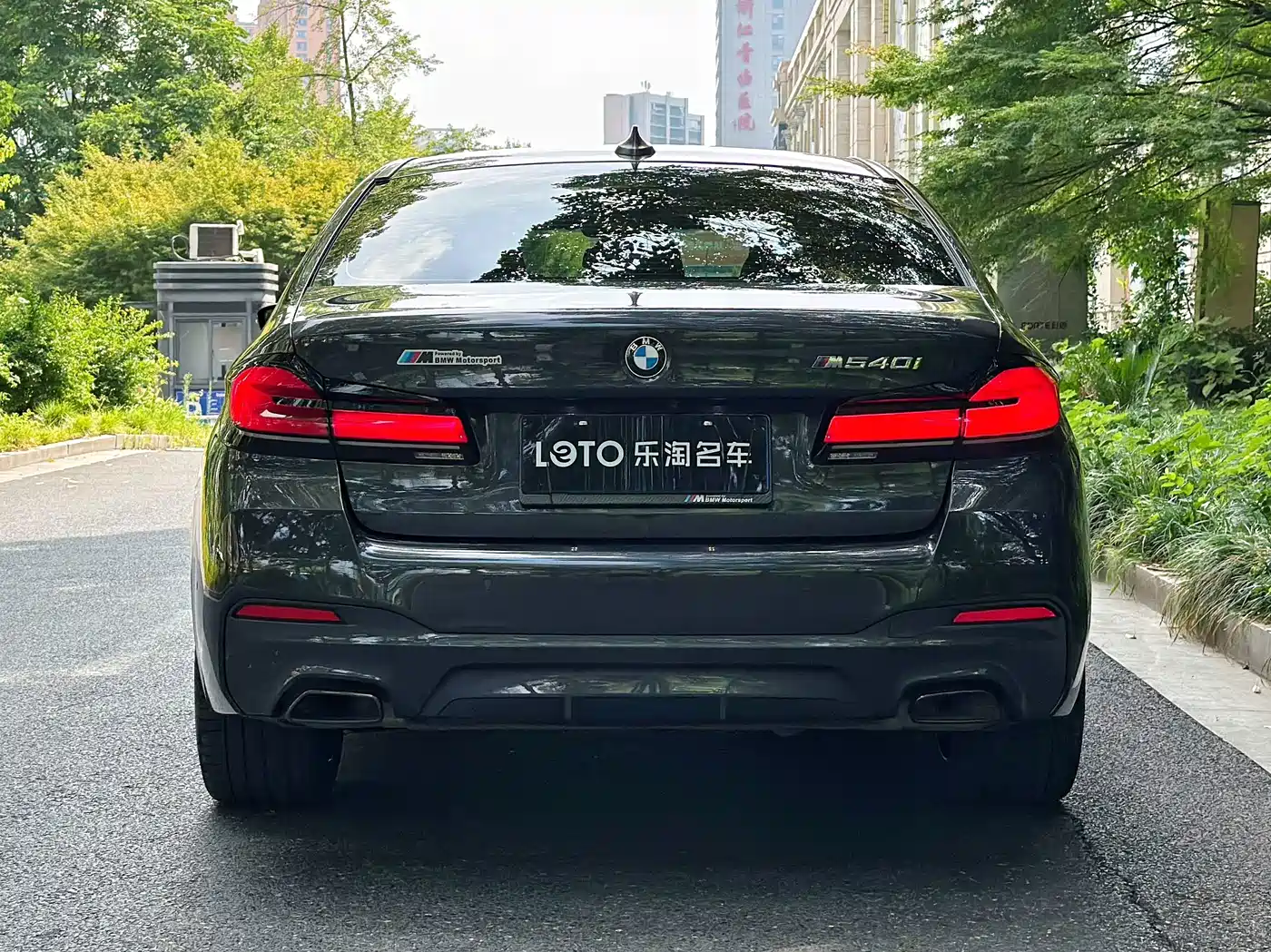 BMW 5 series 2023 Черный из Китая, фото 3