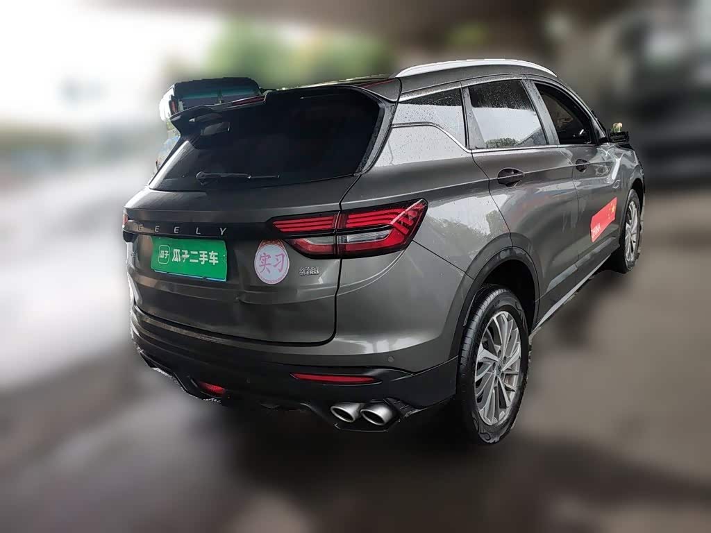 Geely Binyue 1.4 л 2024 г. Серебристо-серый, пробег 17400 км