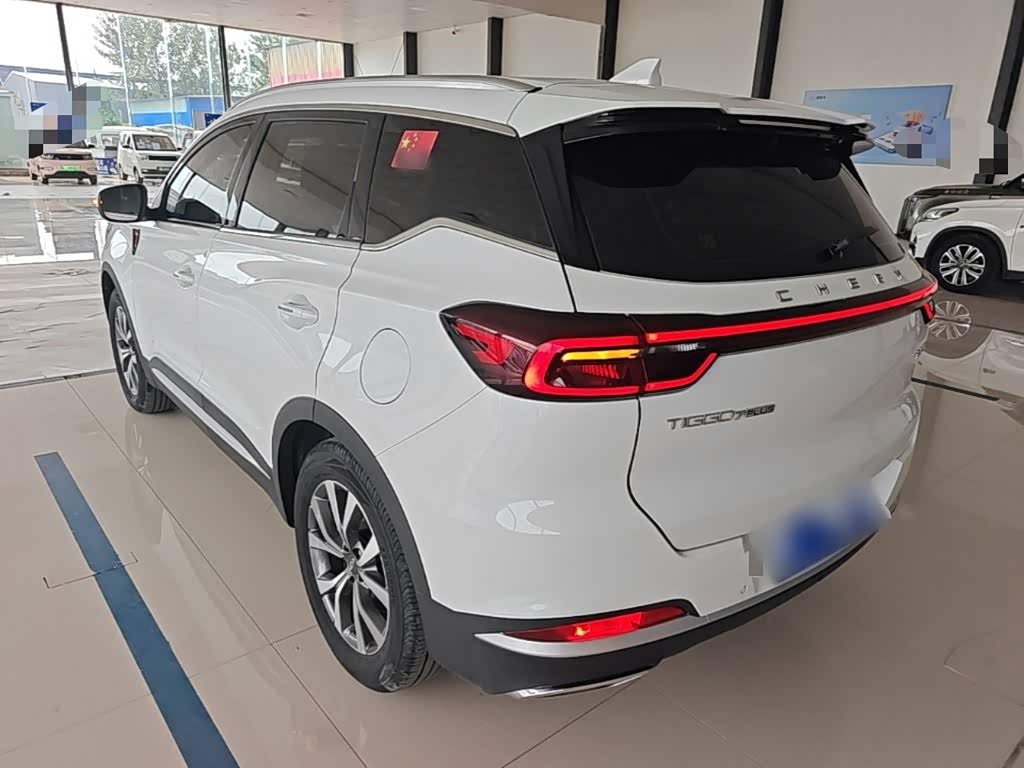CHERY Tiggo 7 PLUS 1.5 л 2022 г. Белый, пробег 46000 км