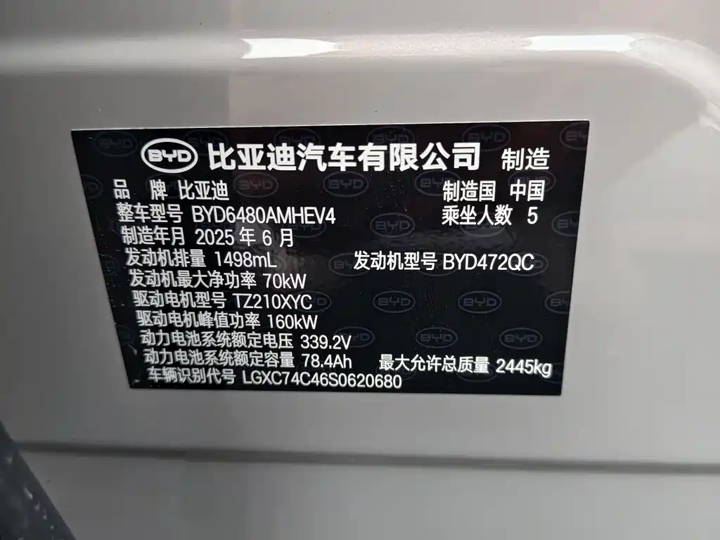 BYD SEA LION 06 NEW ENERGY