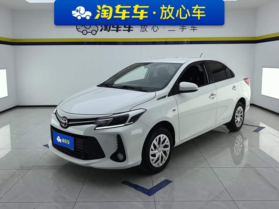 Toyota Vios 1.5 л 2023 г. Белый, пробег 25000 км