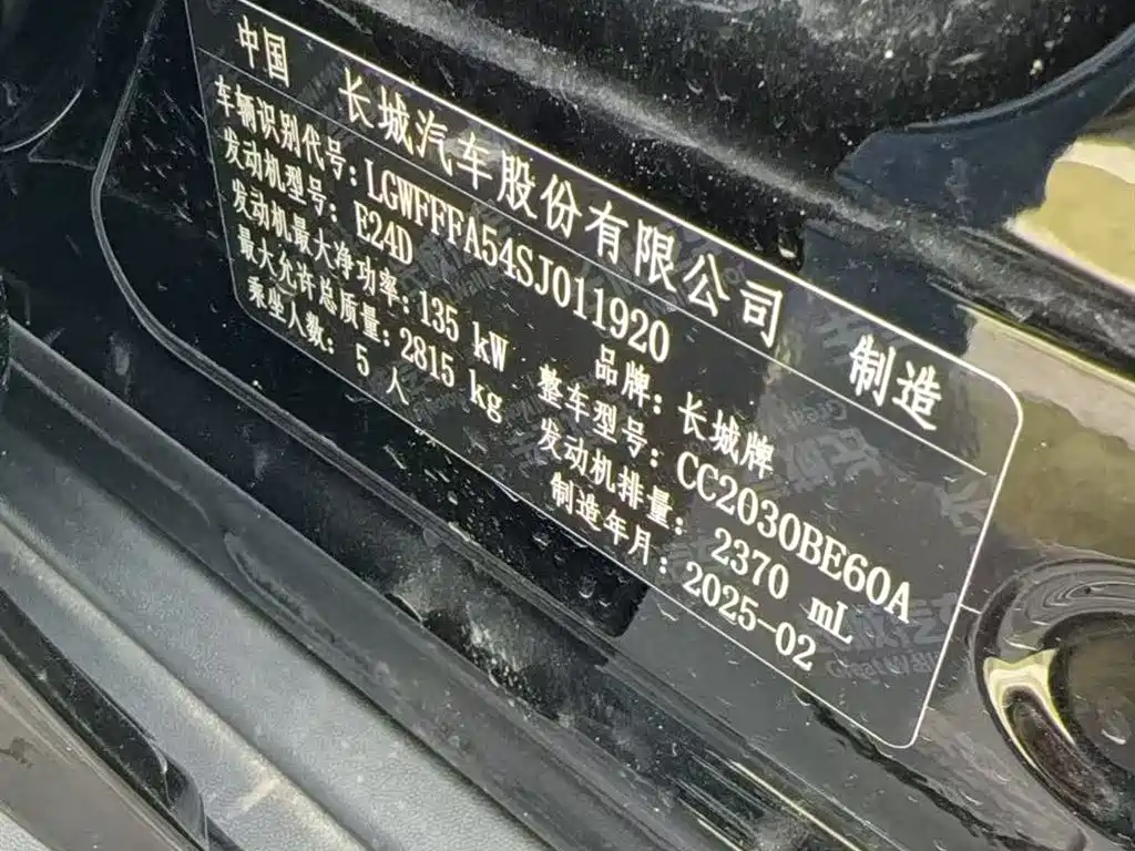 Tank 300 2025 2.4T