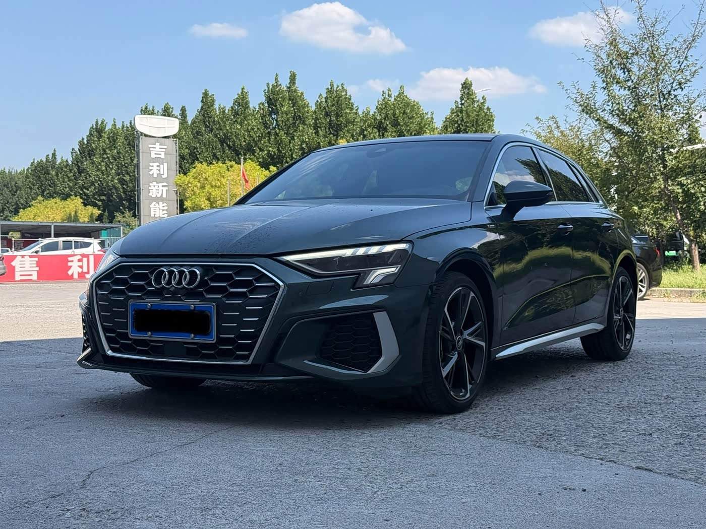 Audi A3 1.4 л 2022 г. Зелёный, пробег 46000 км