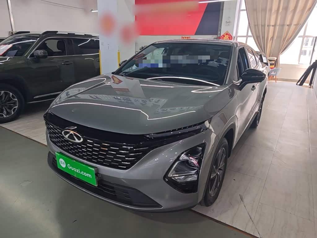 CHERY Tiggo 5x 1.5 л 2025 г. Серебристо-серый, пробег 14000 км