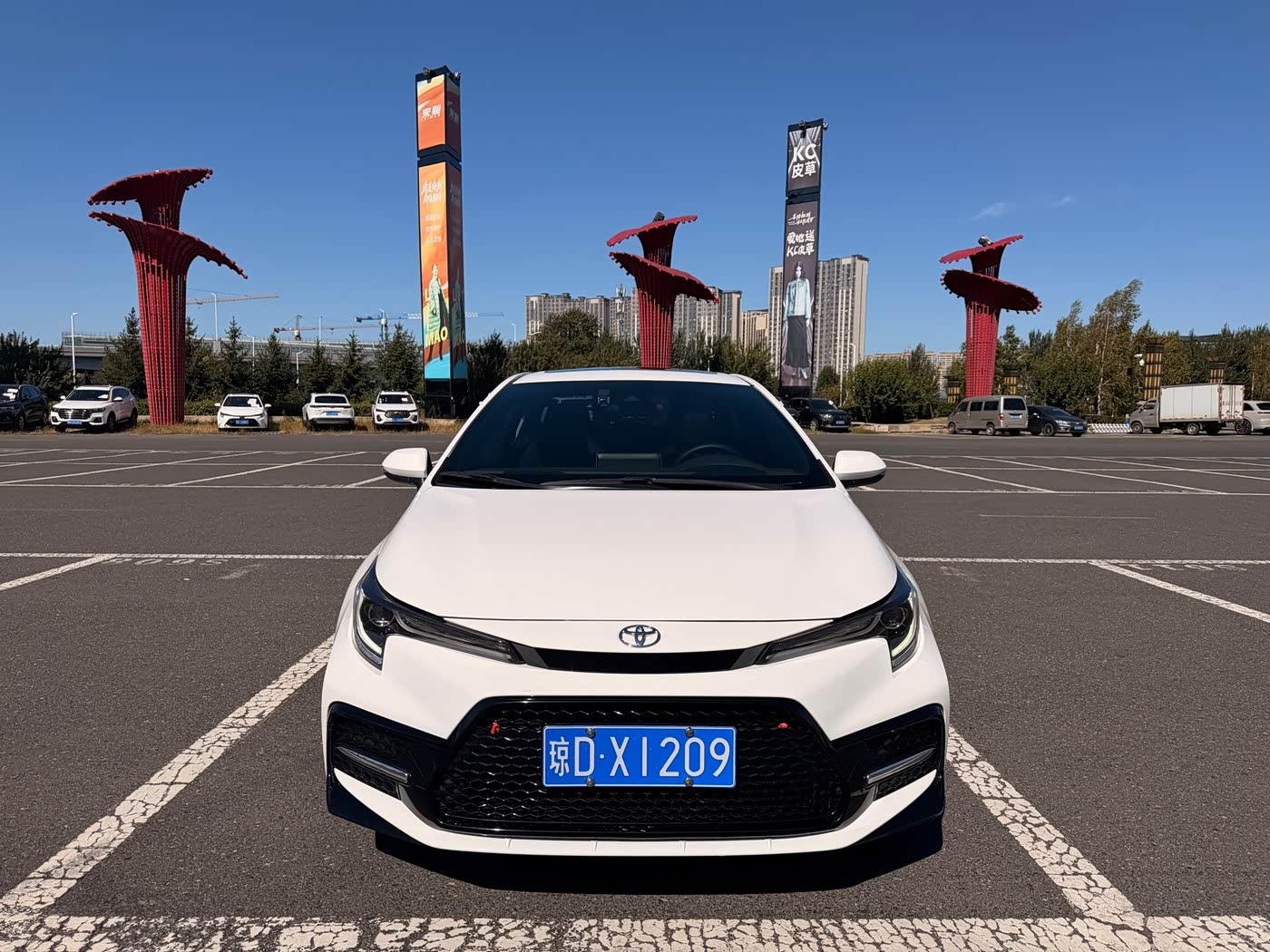 Toyota Levin 1.2 л 2022 г. Белый, пробег 45000 км