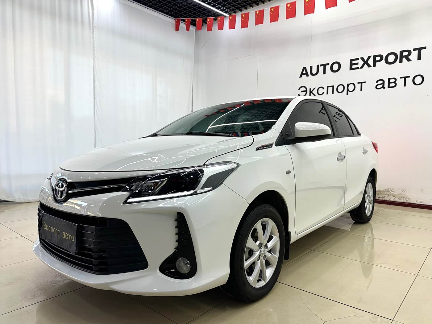 Toyota Vios 1.5 л 2022 г. Белый, пробег 41000 км