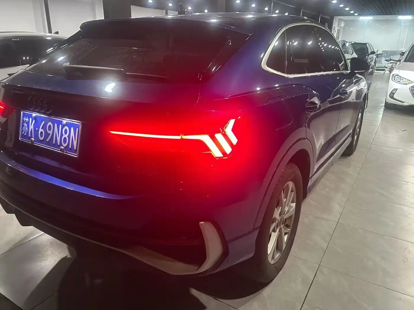 Audi Q3 Sportback 2021 Синий из Китая