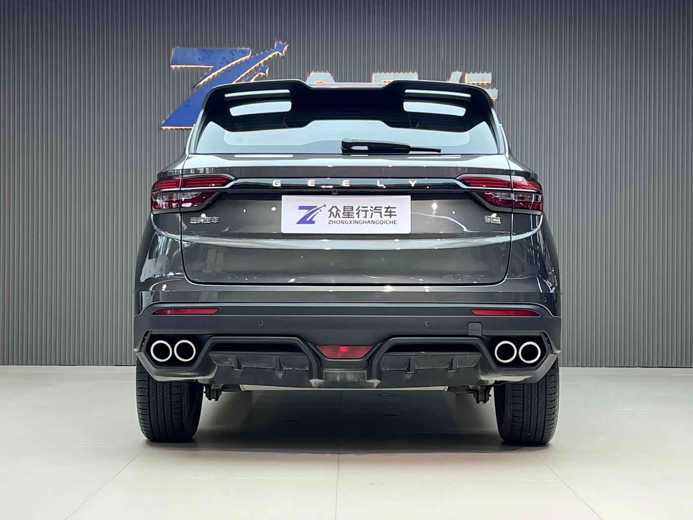 Geely Binyue 1.4 л 2022 г. Серебристо-серый, пробег 19500 км