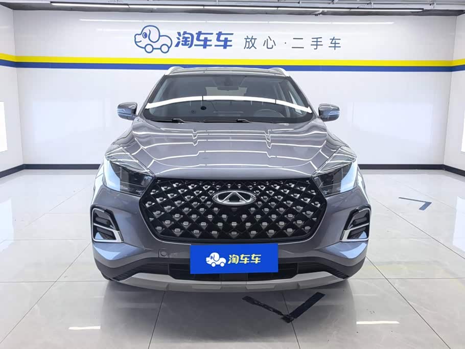 CHERY Tiggo 5x 1.5 л 2025 г. Серебристо-серый, пробег 11200 км