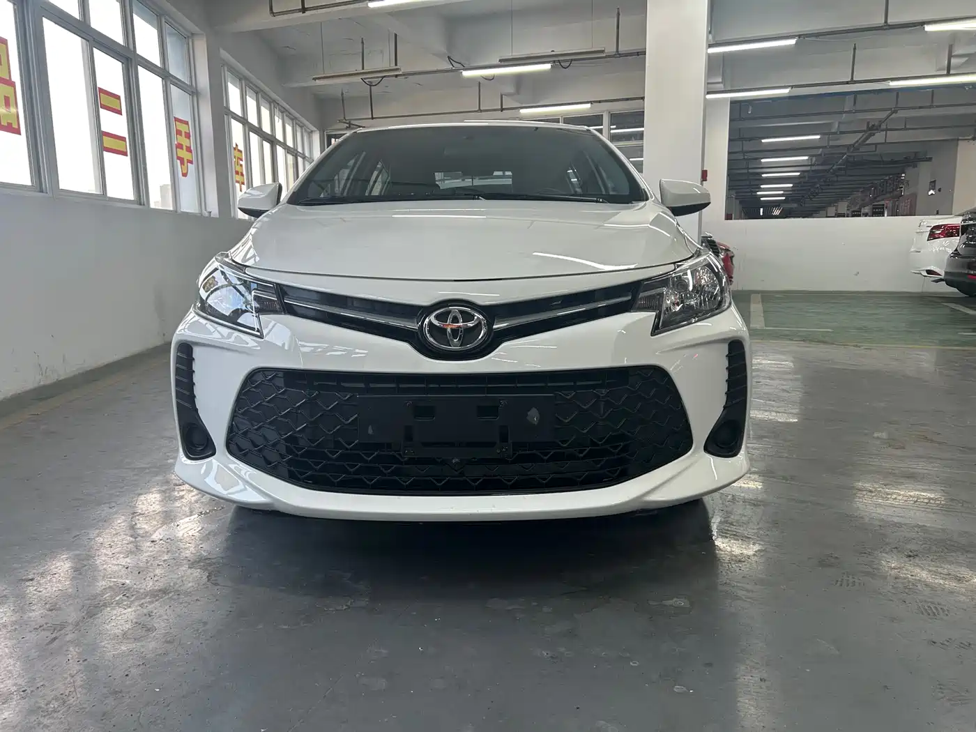 Toyota Vios 2022 Белый из Китая