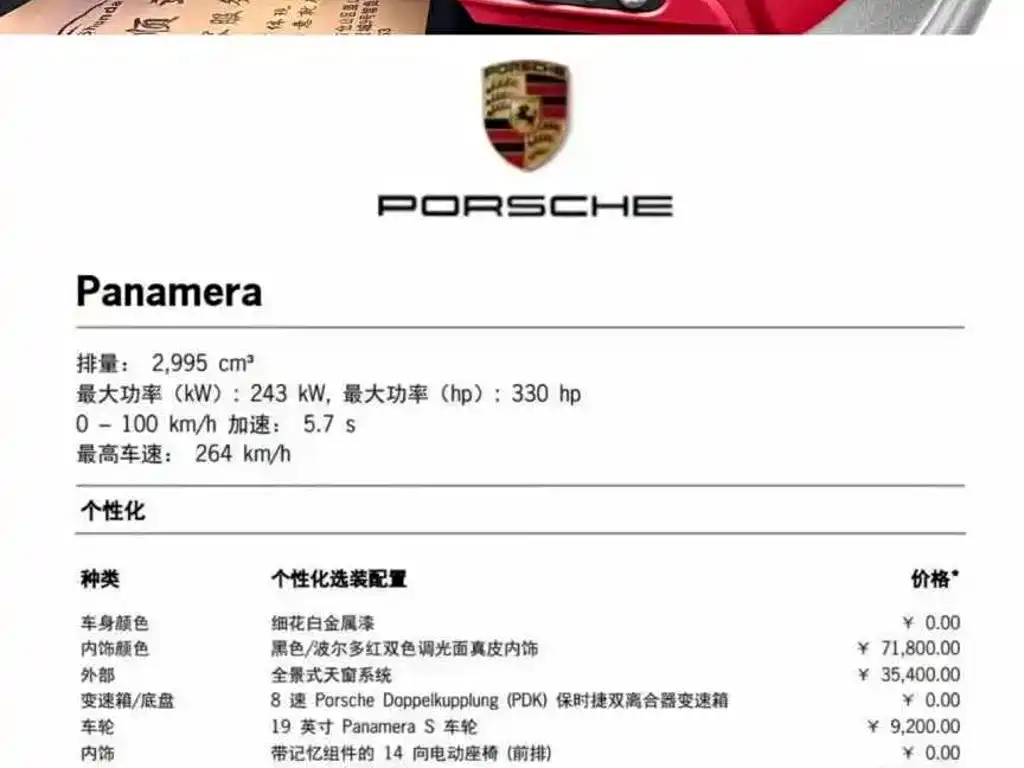 Porsche Panamera — миниатюра 9