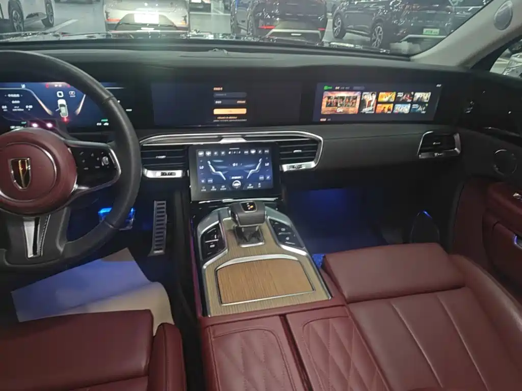 Hongqi E-HS9 2022 660km мест
