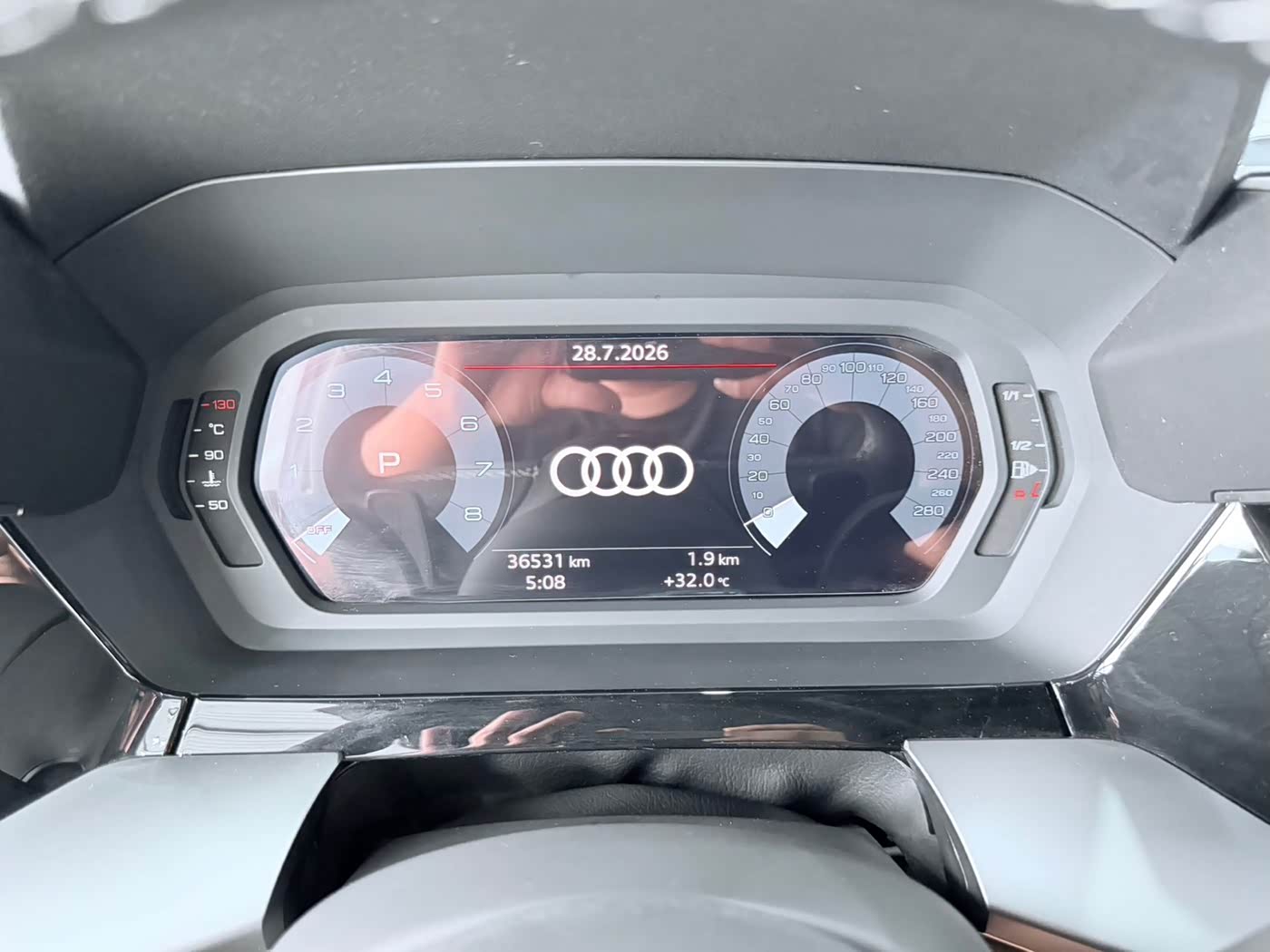Audi A3 1.4 л 2022 г. Белый, пробег 36000 км