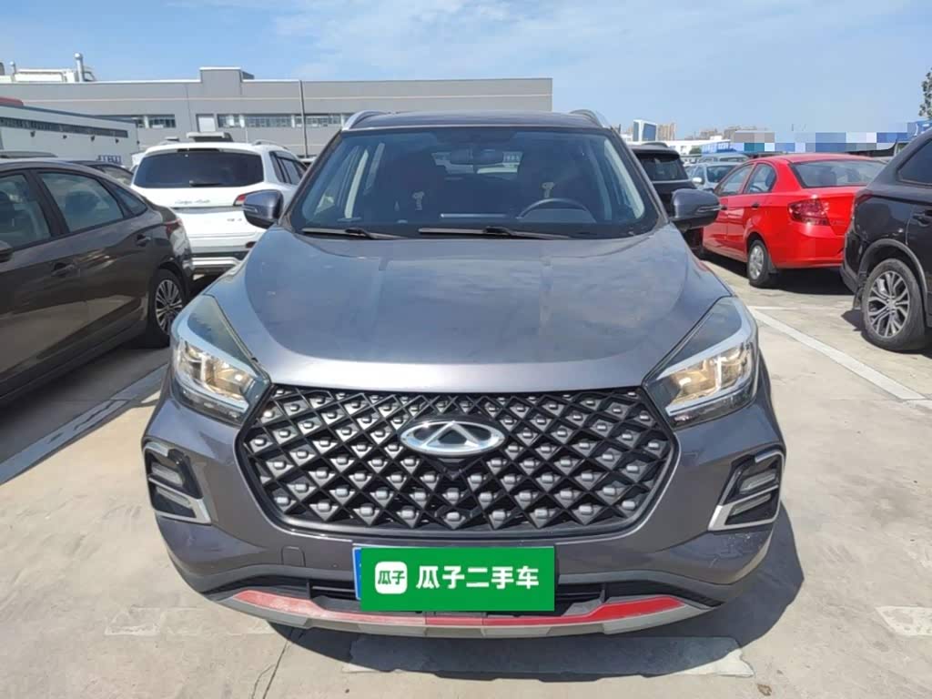 CHERY Tiggo 5x 1.5 л 2021 г. Серебристо-серый, пробег 33300 км