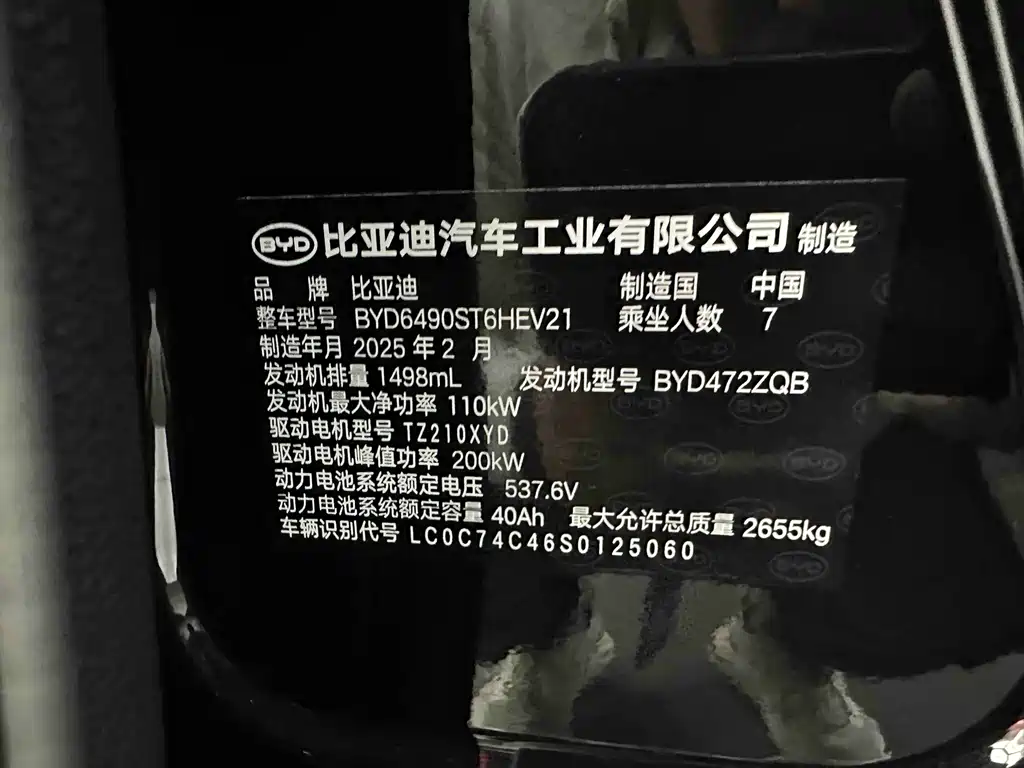 BYD Tang New Energy — миниатюра 11