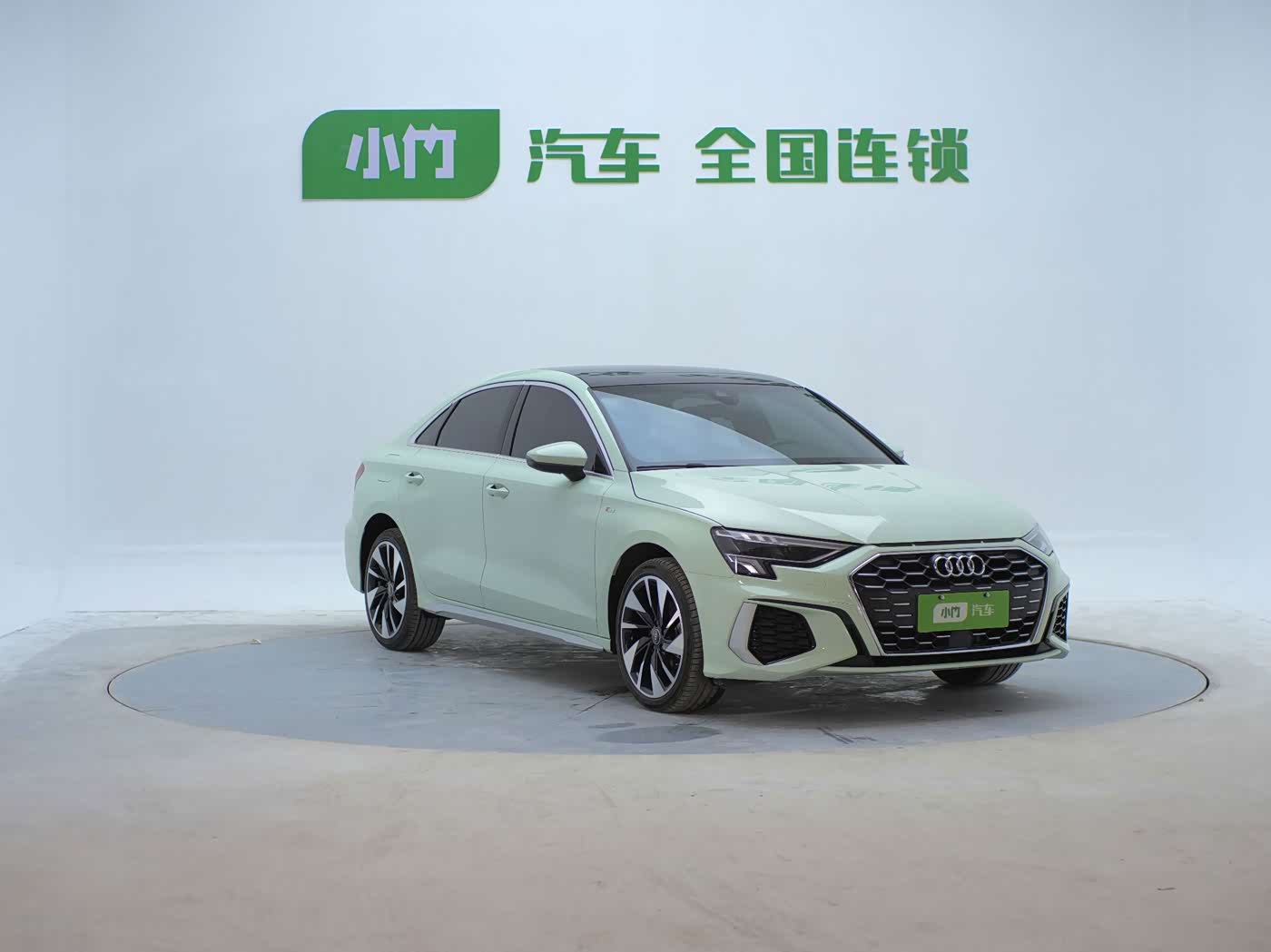 Audi A3 1.4 л 2023 г. Зелёный, пробег 35000 км