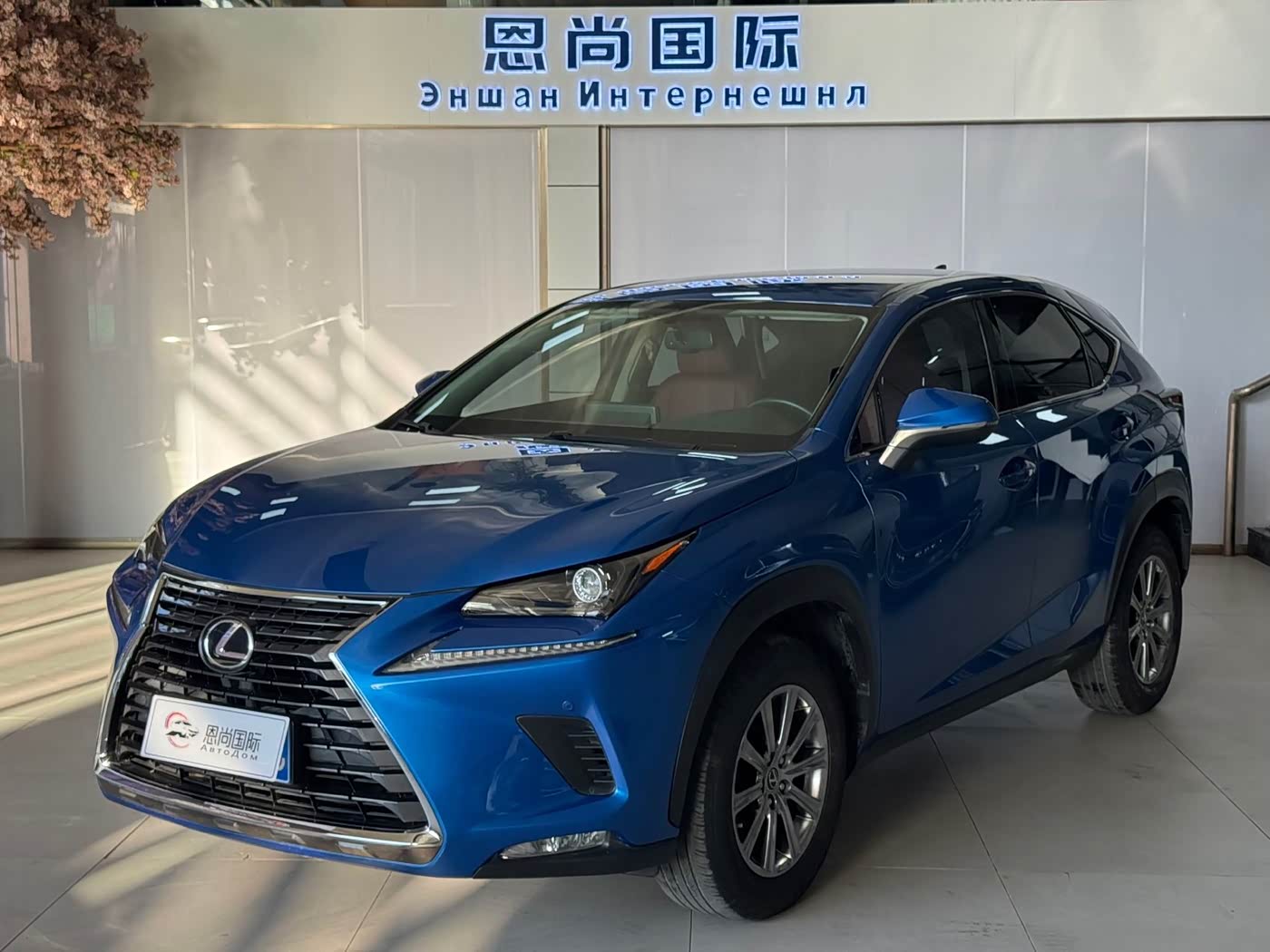 Lexus NX 2.0 л 2021 г. Голубой, пробег 40000 км